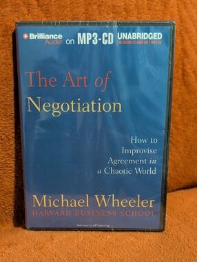 The Art of Negotiation by Michael Wheeler - Brilliance Audio MP3-CD